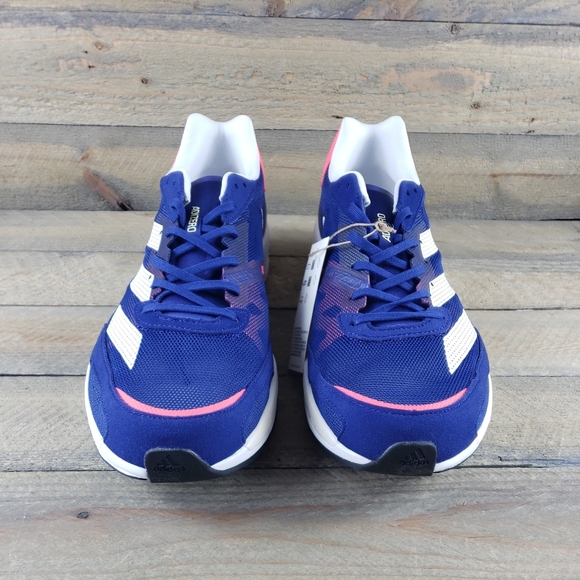 adidas Men's Adizero Adios 6 M Breathable Running Shoes Legacy Indigo - Picture 5 of 11